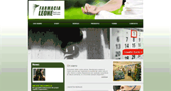 Desktop Screenshot of farmacialeone.com